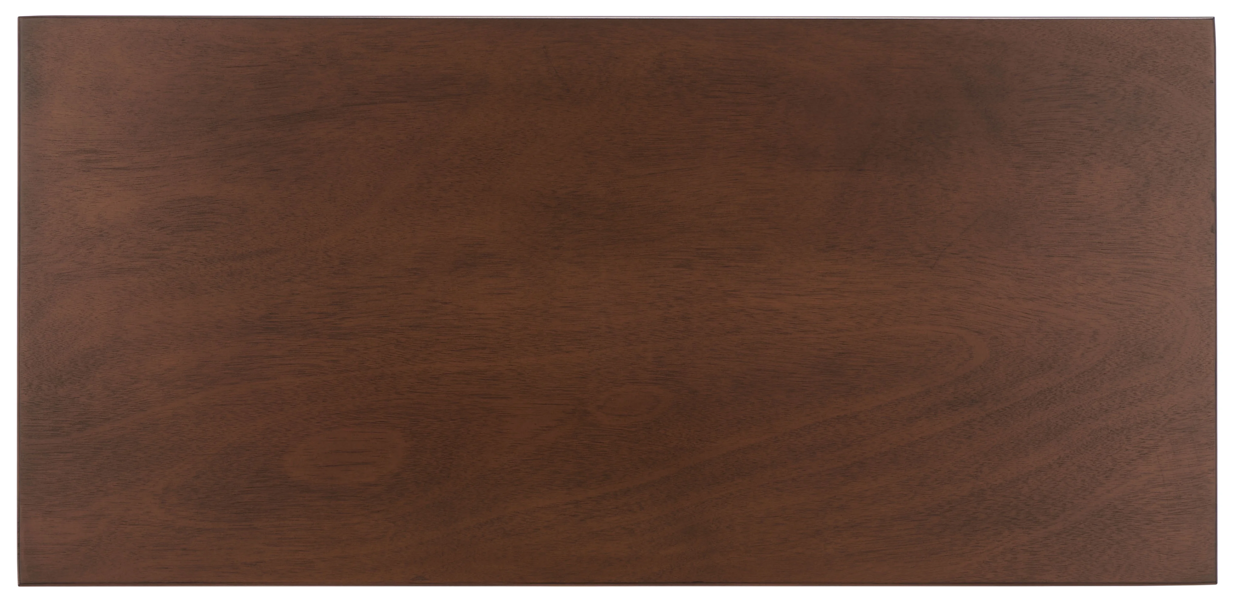 SAFAVIEH Layce Solid Retro 2 Drawer Writing Desk, Brown