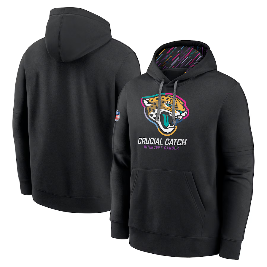 Jacksonville Jaguars Crucial Catch Club Men's Hoodie