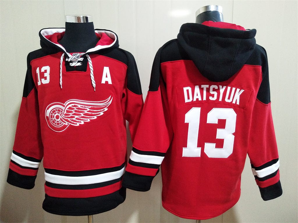 Detroit Red Wings Hoodie #13 DATSYUK