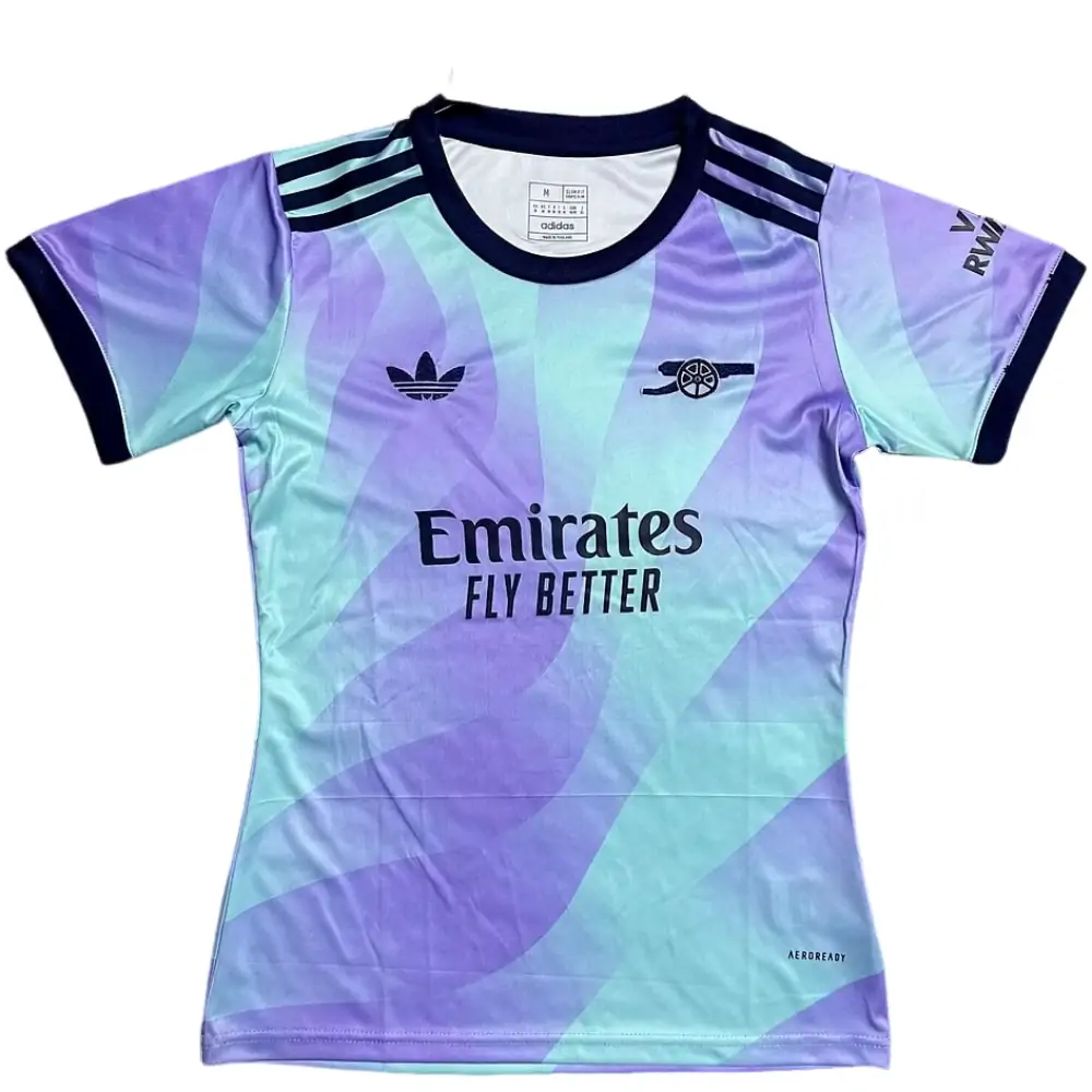 2024/25 Arsenal Second Away Women's Jersey - Fans Edition