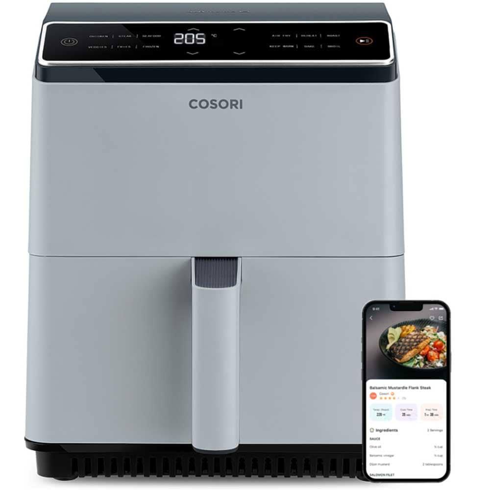 Friggitrice senza Olio Cosori Dual Blaze Chef Edition Grigio 1750 W