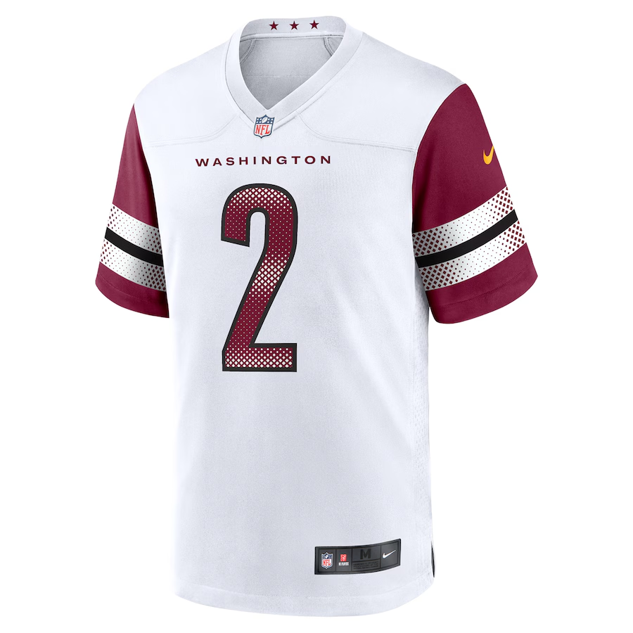 Washington Commanders Dyami Brown White Game Jersey