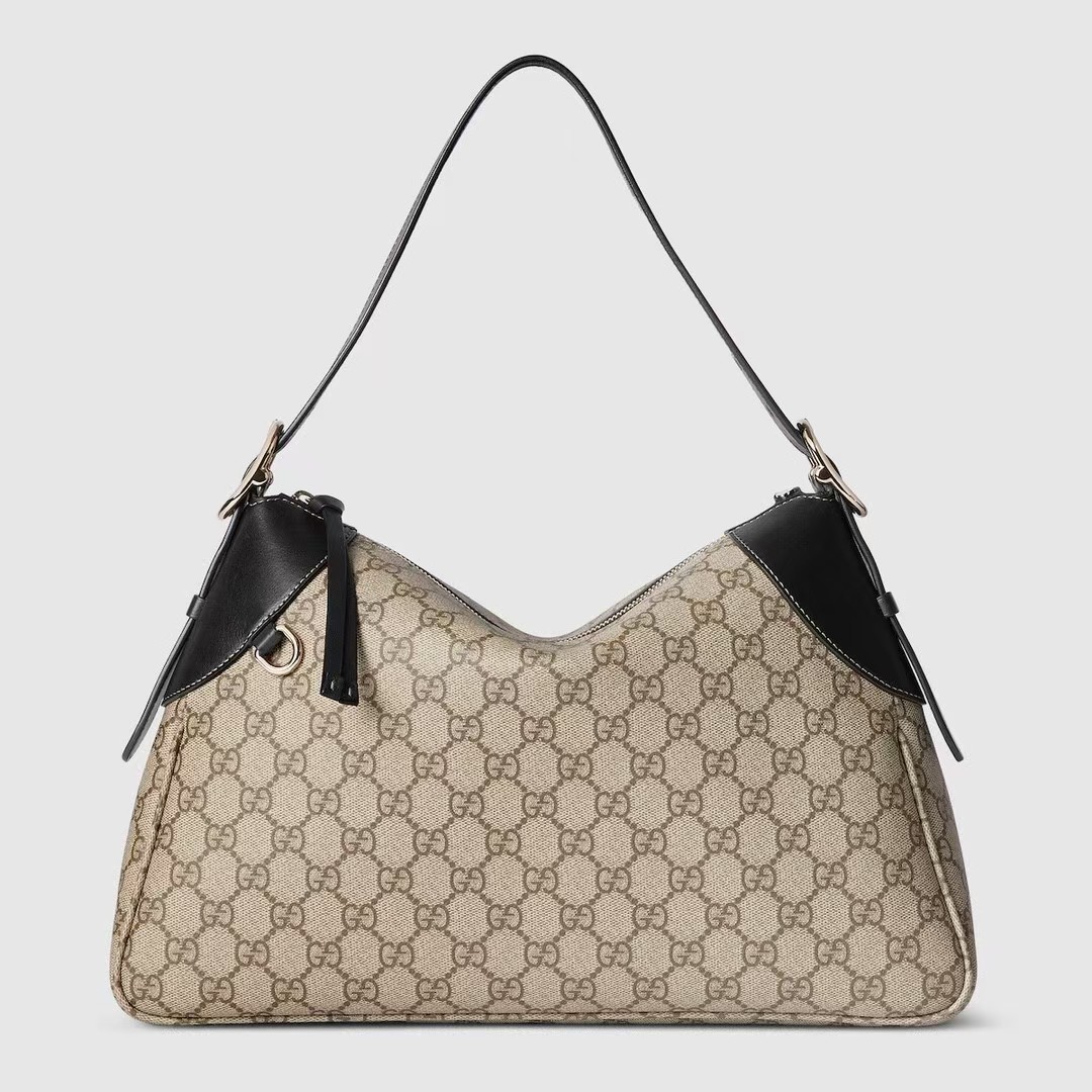Gucci Emblem Shoulder Bag
