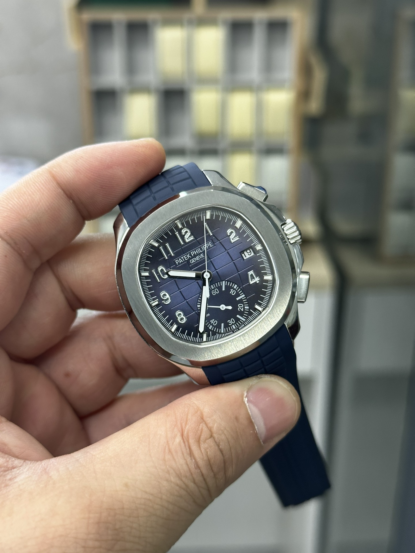 【Super Clone】Replica Patek Philippe Aquanaut 5968G 001 42mm Mens Watch