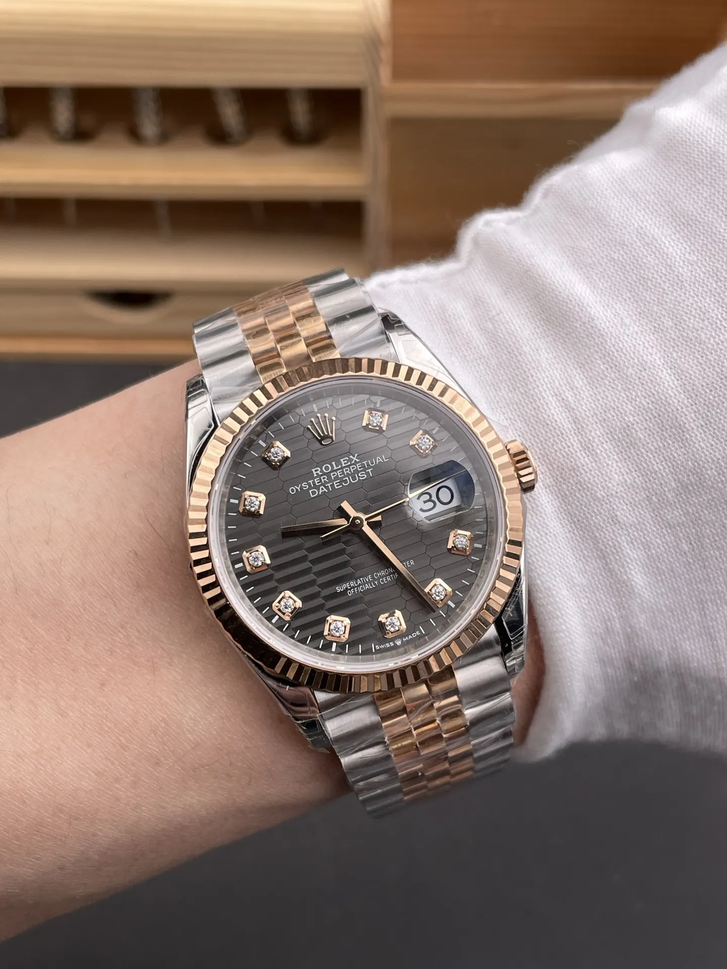 Rolex Datejust Rose Gold 36mm