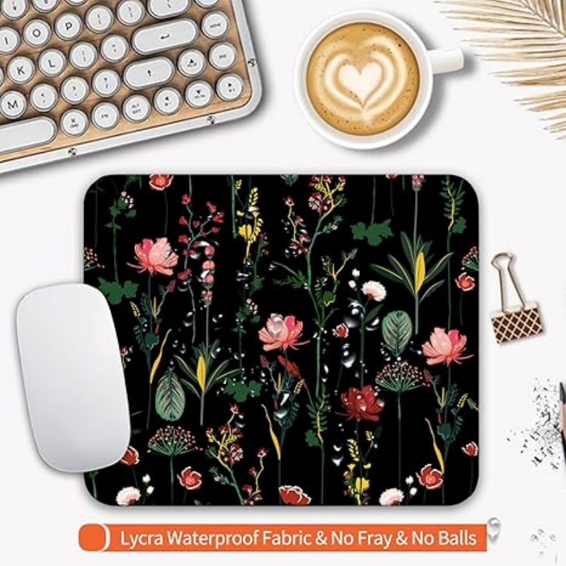 PADARTISAN Square Mouse Pad, Personalized Premium-Textured Custom Mouse Mat Design