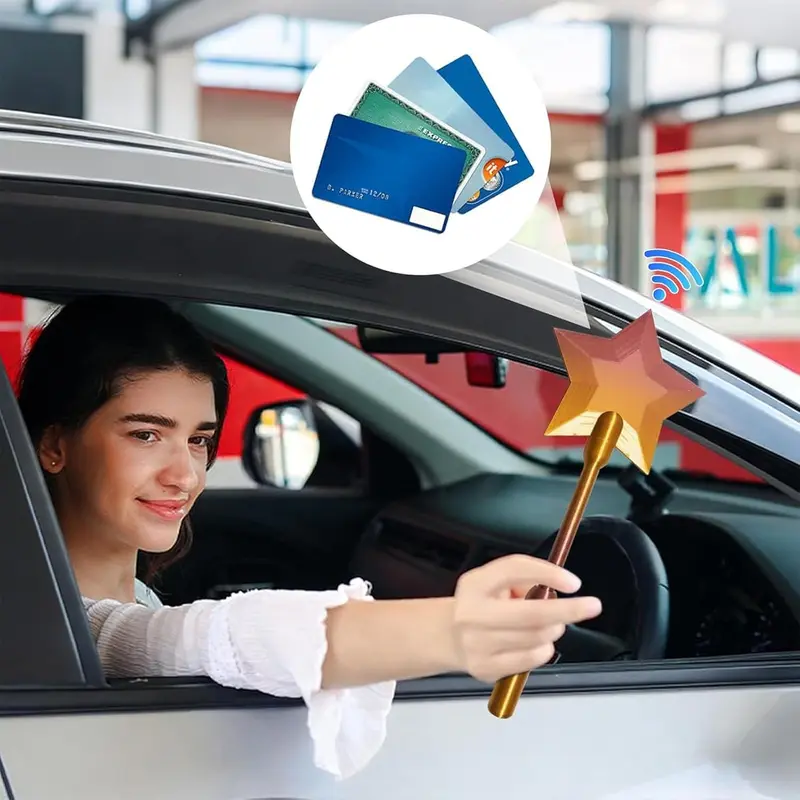 Star Magic Wands Contactless Payment Card Holder | 3D Printed Wand Tap To Pay