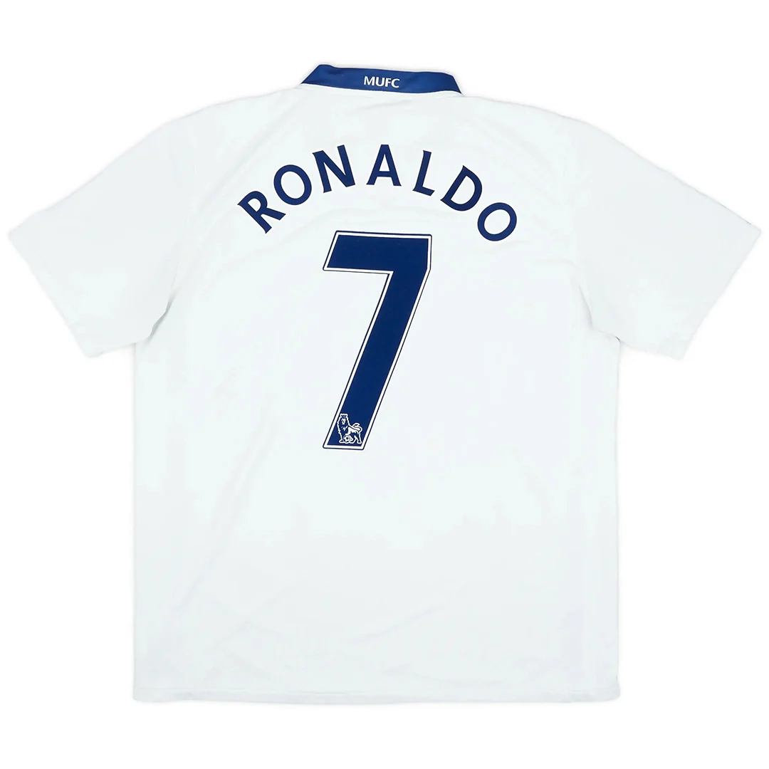 Ronaldo #7 Retro Manchester United 2008/09 Away Jersey