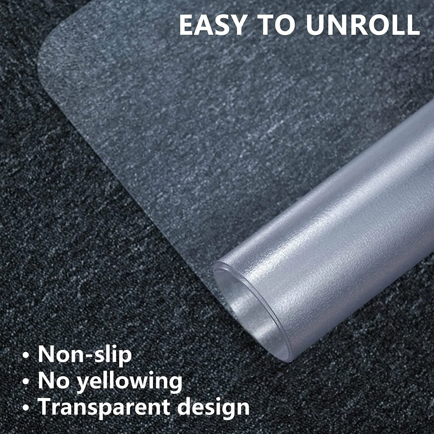 Kibhous Office Mat for Hardwood Floor, 36