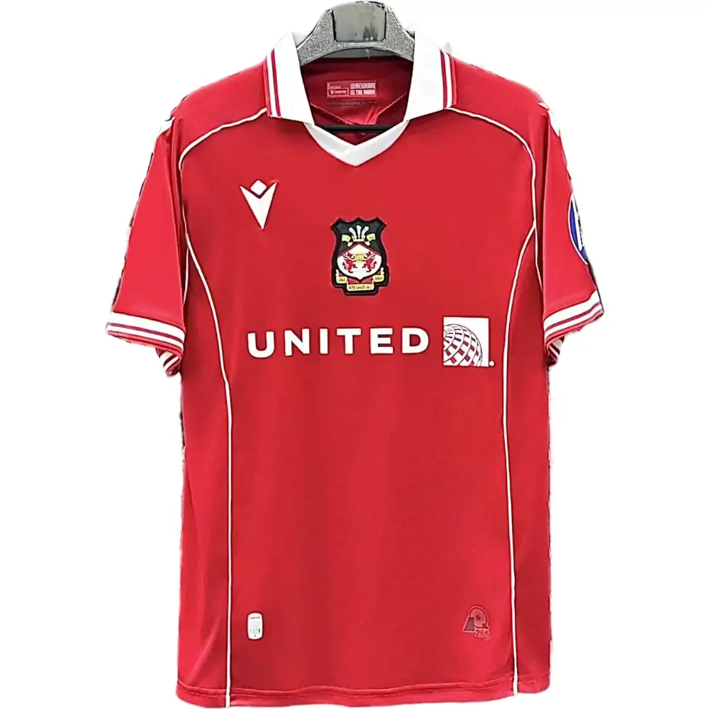 25-26 Wrexham Home Red Jersey - Fan Version