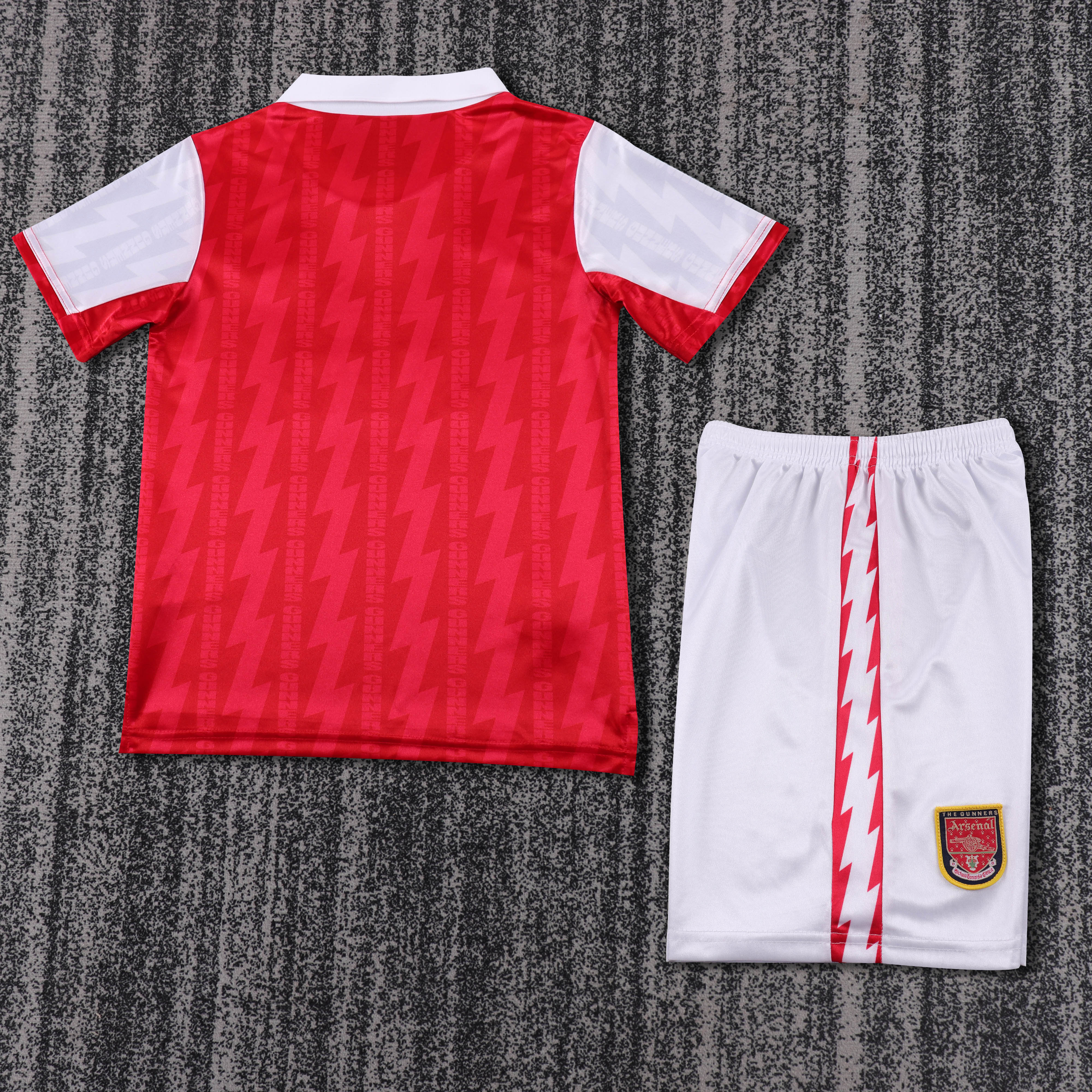 1994-96 Arsenal Home Retro Children's Jersey Set - Fans Edition