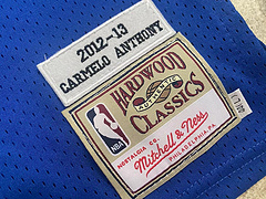 Knicks No. 7 Anthony  Blue MN