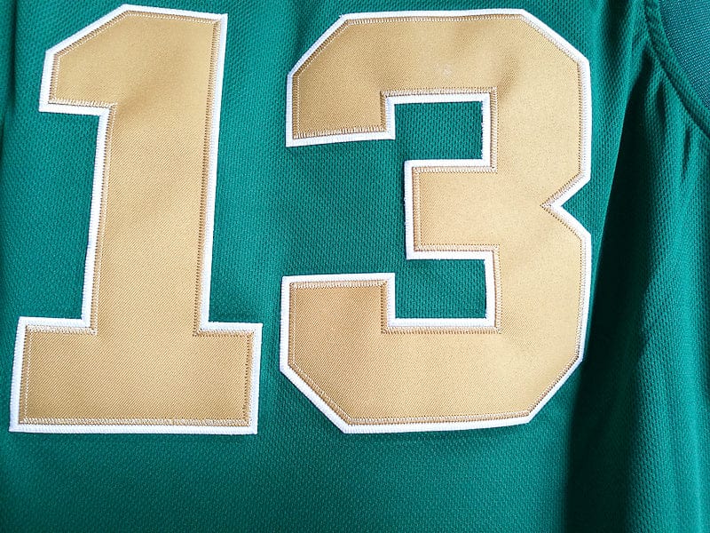 Ingram No. 13 Kingston High School Green Basketball Jersey