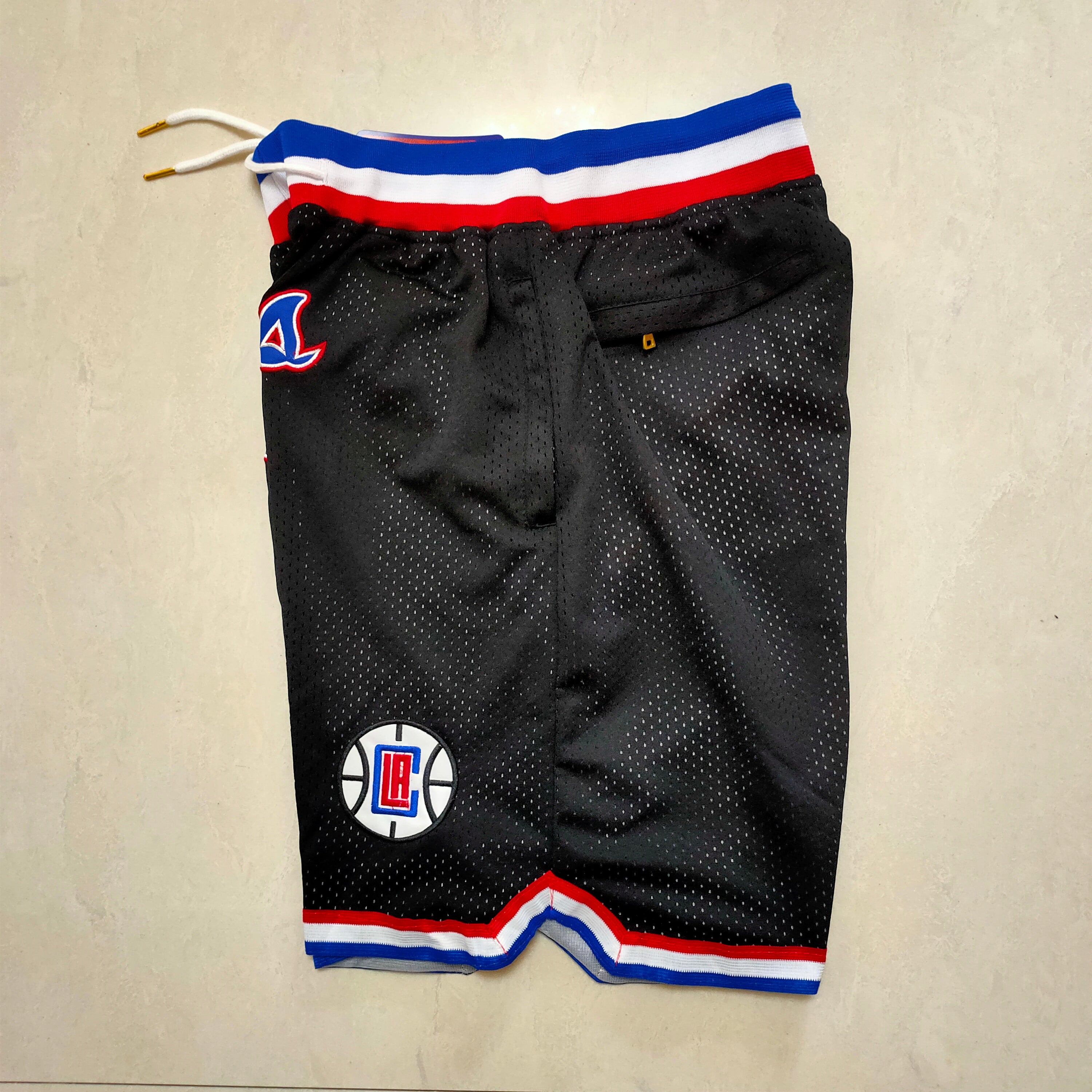 Los Angeles Clippers black pocket pants