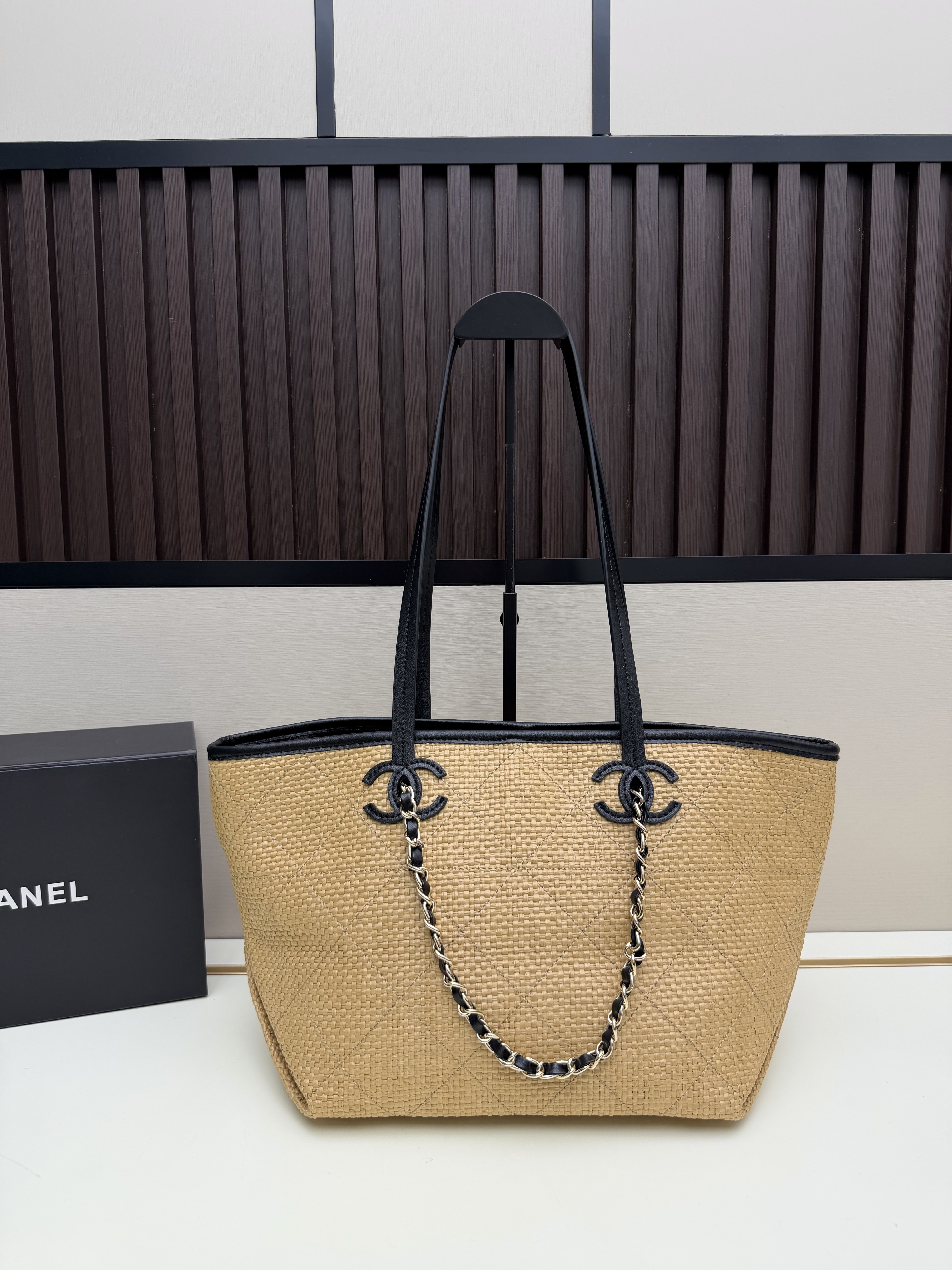 Chanel Large Shopping Tote Bag