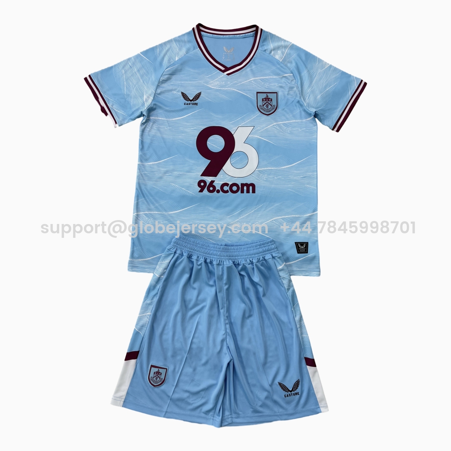 Burnley 25-26 Away Men's Adult Jersey Set - Fans Version