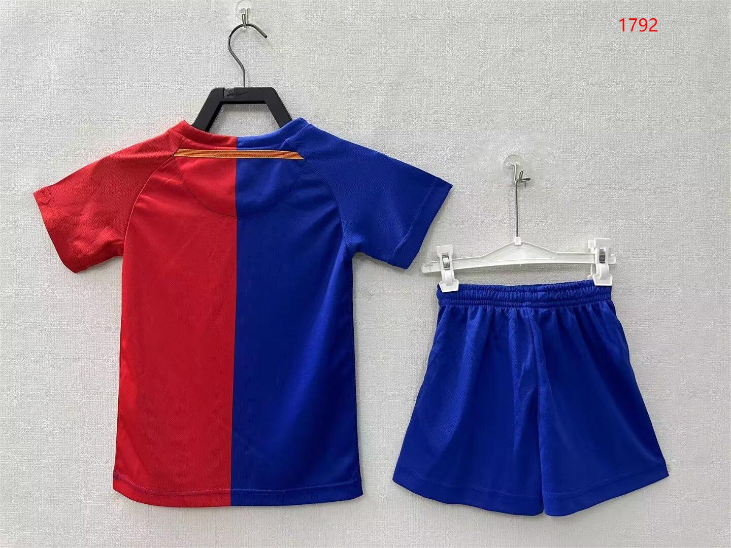 2008/09 Barcelona Home Retro - Kids Kit