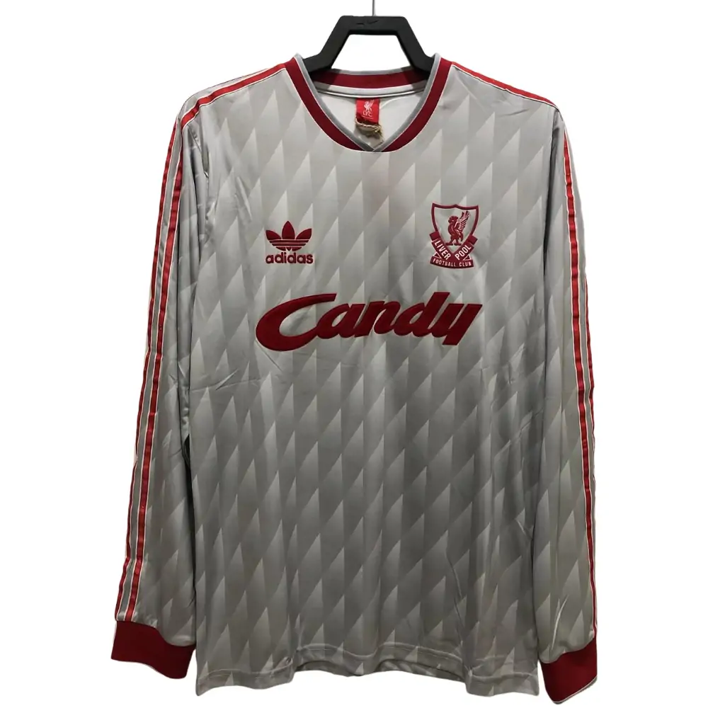 1989/1991 long sleeve Liverpool away jersey - Fans Edition