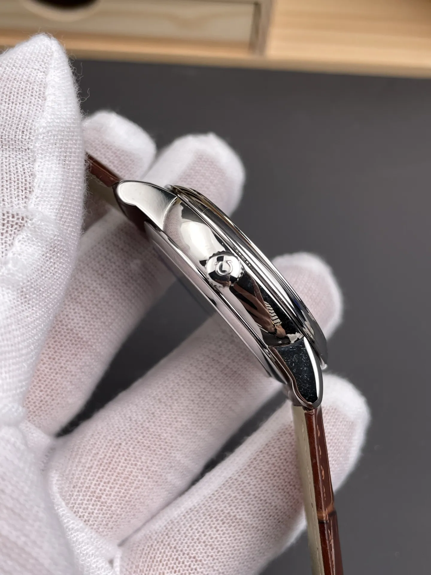 Omega De Ville White Dial 39.5mm