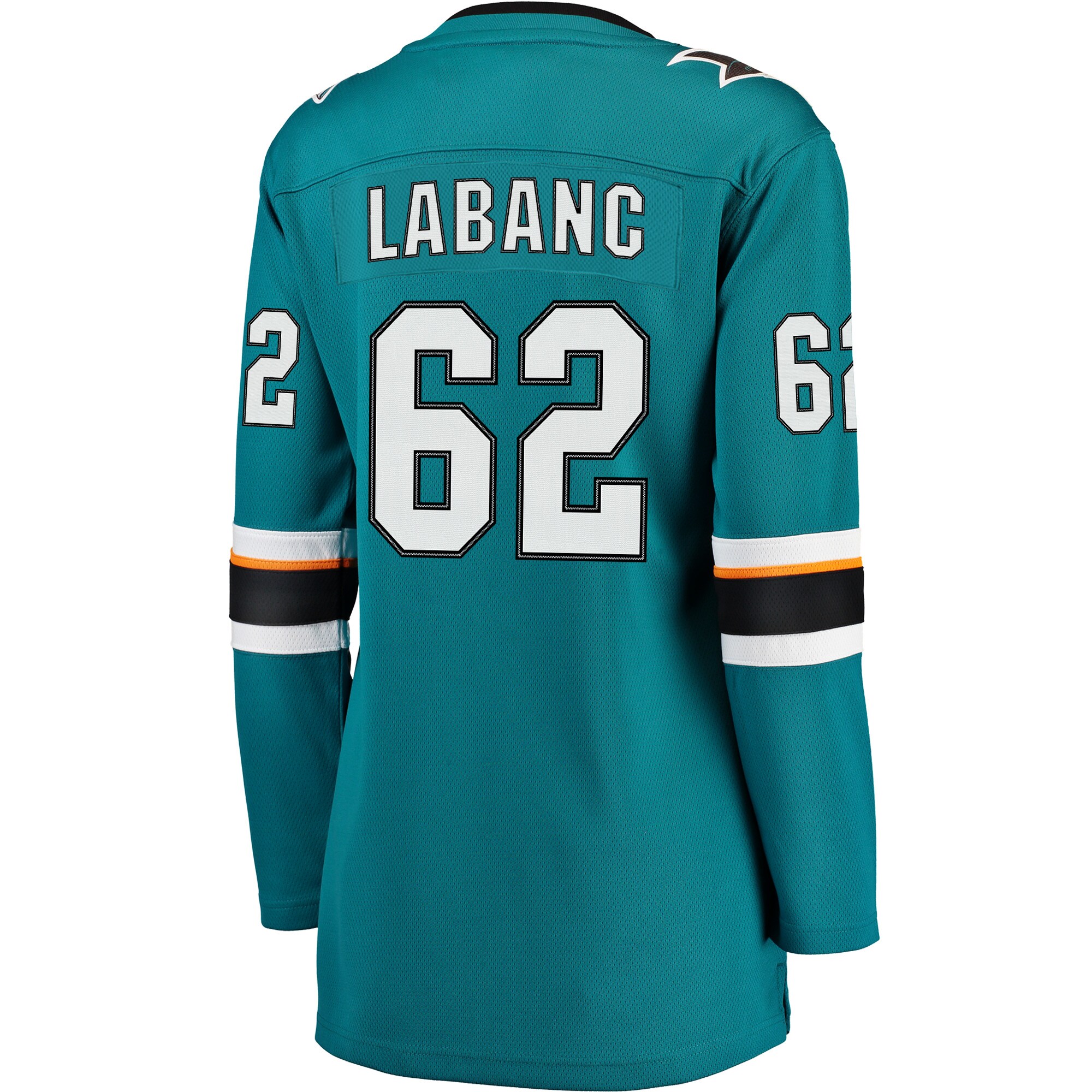 Kevin Labanc San Jose Sharks Fanatics Women’s Breakaway Jersey – Teal