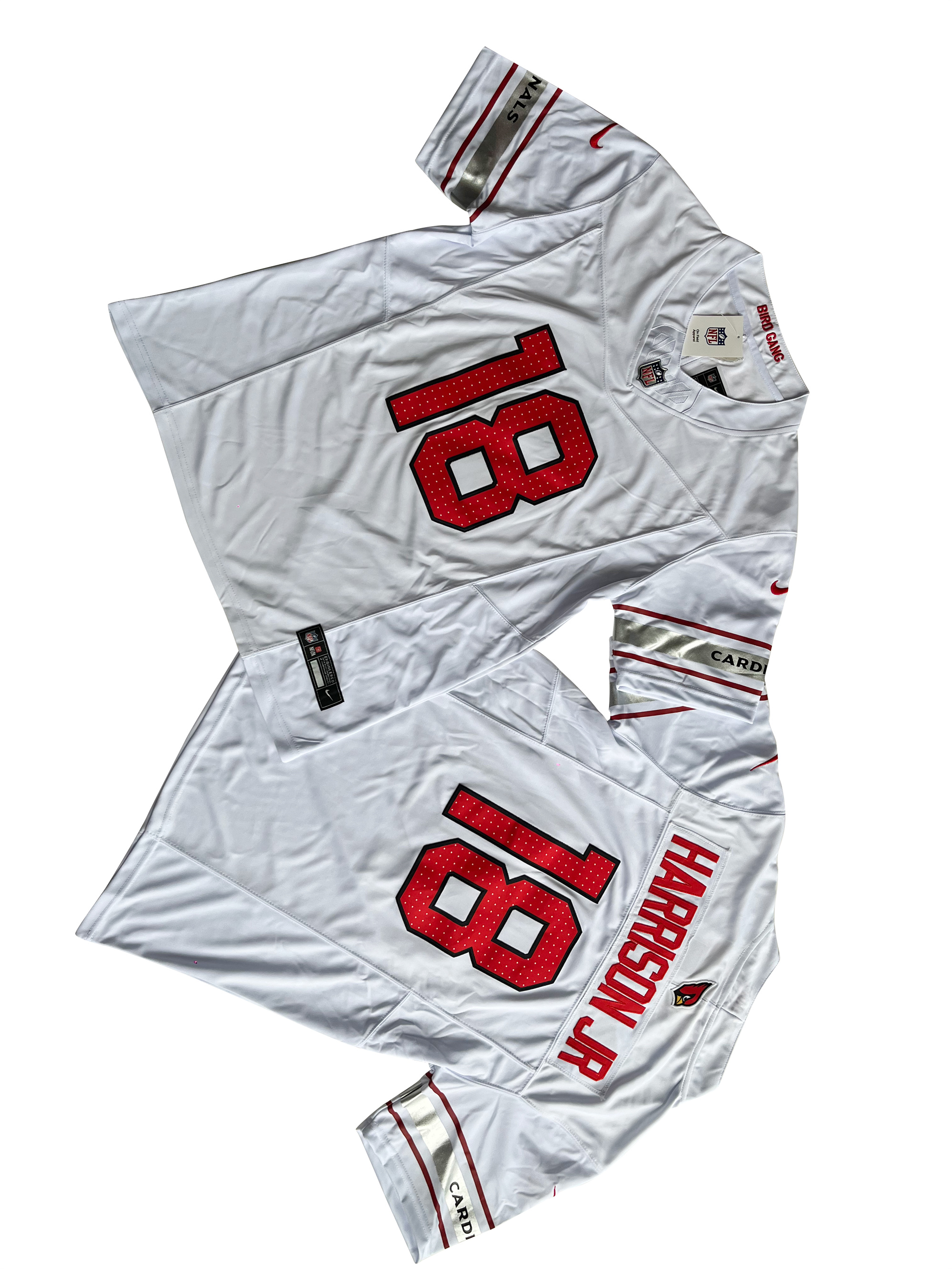 Men's Arizona Cardinals Marvin Harrison Jr White Vapor F.U.S.E. Limited Jersey