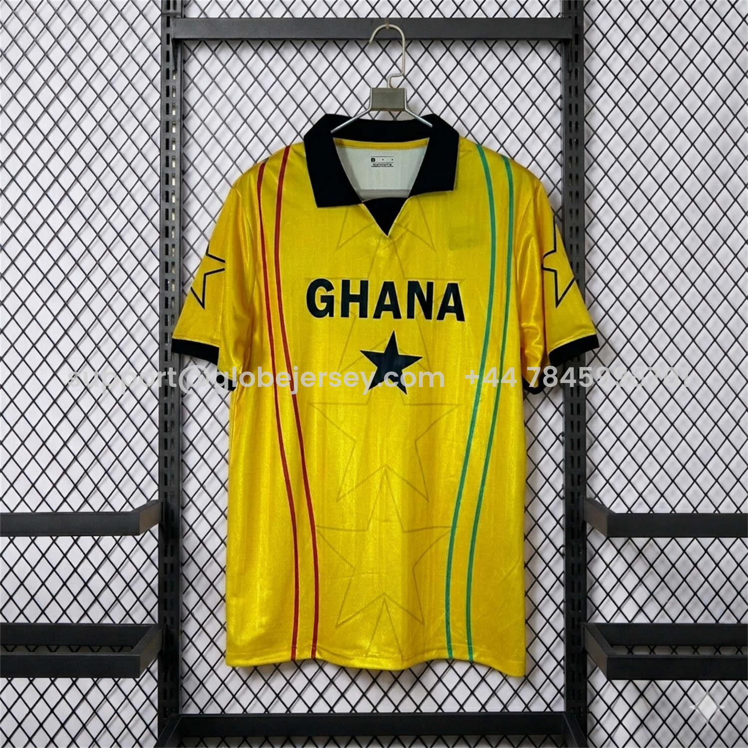Ghana 2026 Black Star Yellow Special Jersey - Fans Version