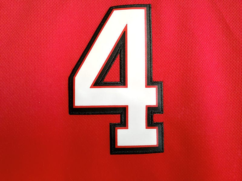 NCAA University of Nevada, Las Vegas No. 4 Larry Johnson University red embroidered jersey