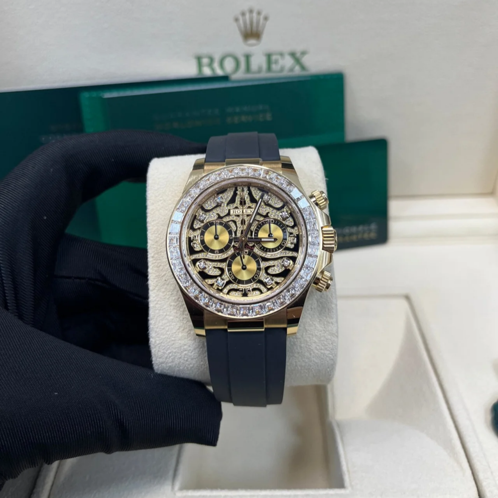 【Super Clone】Rolex Daytona Yellow Gold 