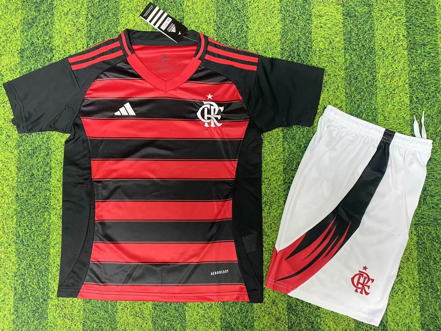 2025/2026 Kids Size Flamengo Home Football Shirt 1:1 Thai Quality