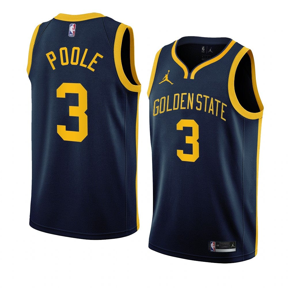 Jordan Poole Golden State Warriors 2022-23 Statement Jersey