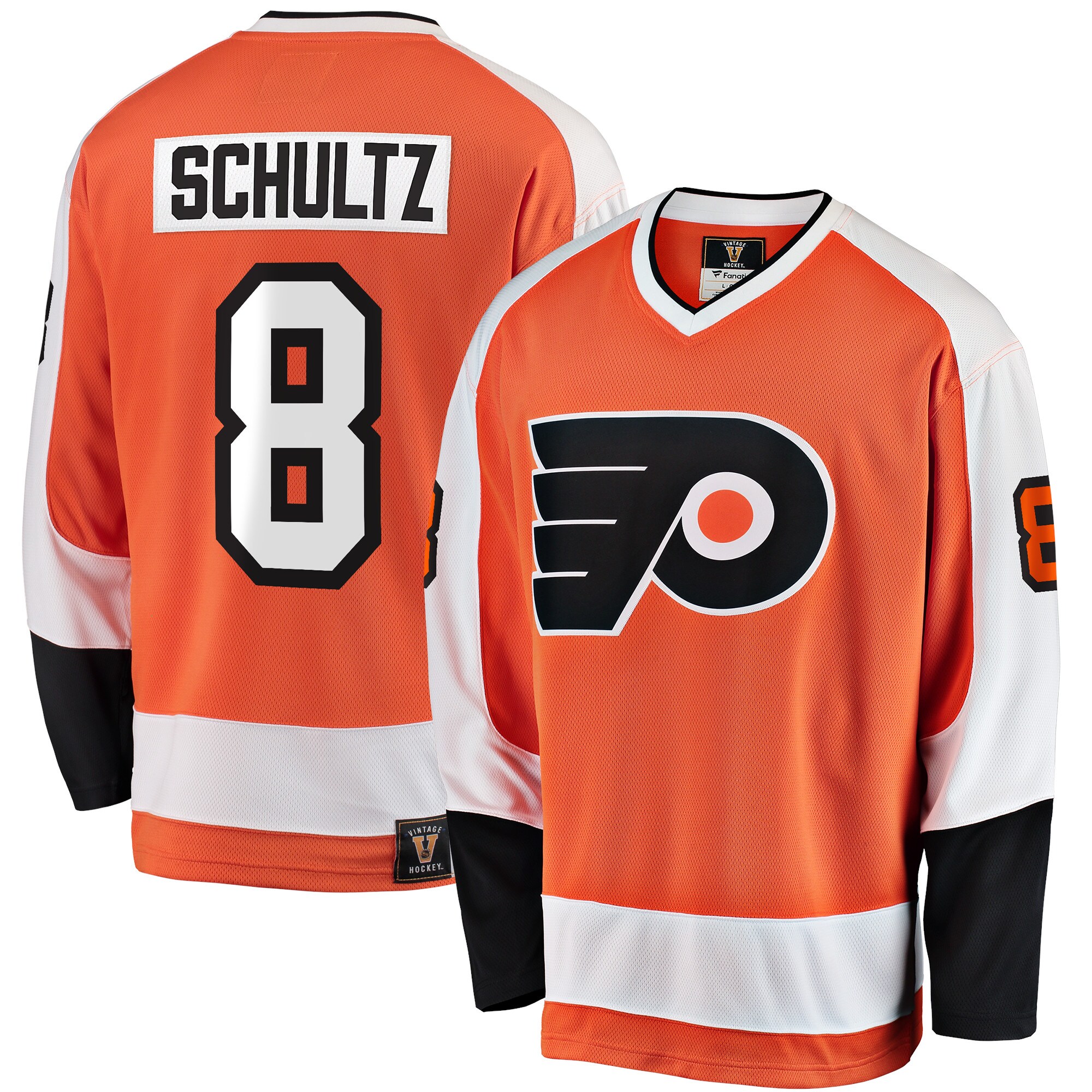 Dave Schultz Philadelphia Flyers Fanatics Premier Breakaway Retired   Jersey – Orange