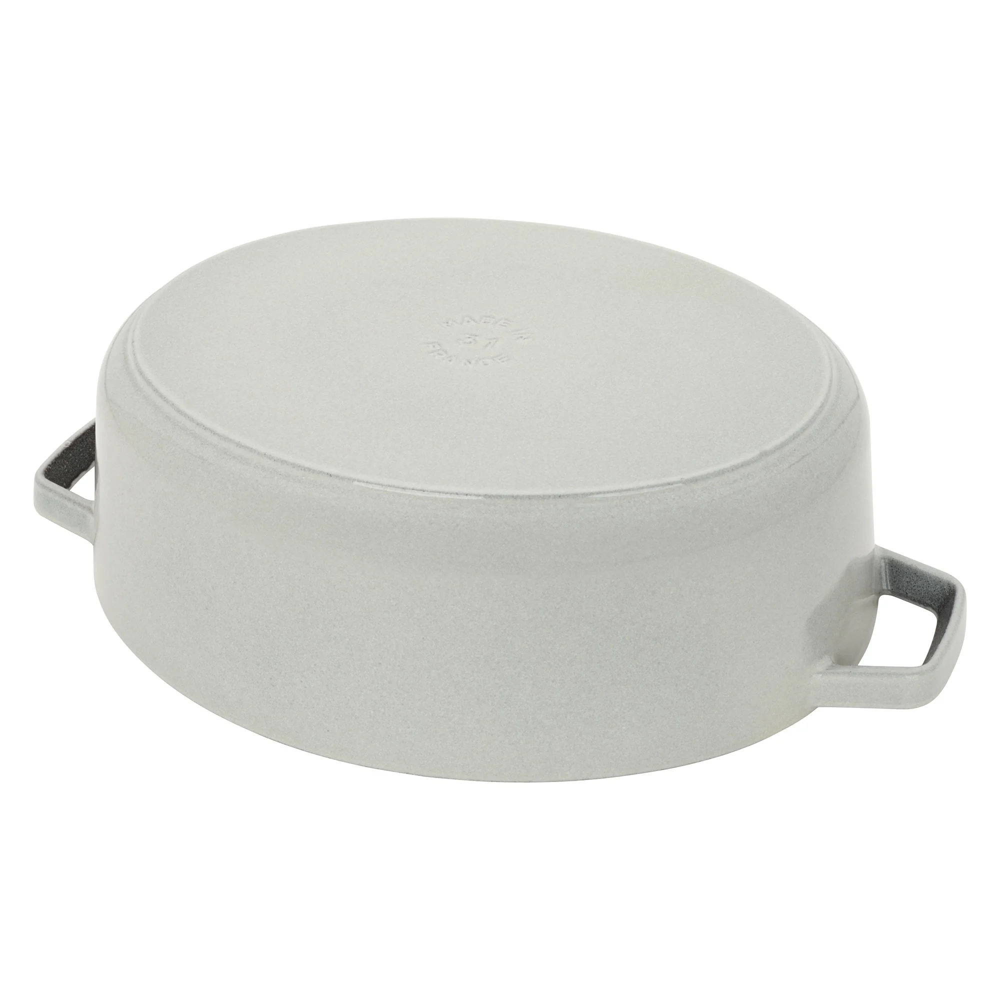 Staub Cast Iron 6.25-qt Shallow Oval Dutch Oven - Citron