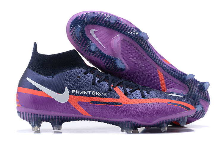 Phantom GT2 high-top Shock Wave series waterproof all-knit FG football shoes Nike Phantom GT2 Dynamic Fit Elite FG