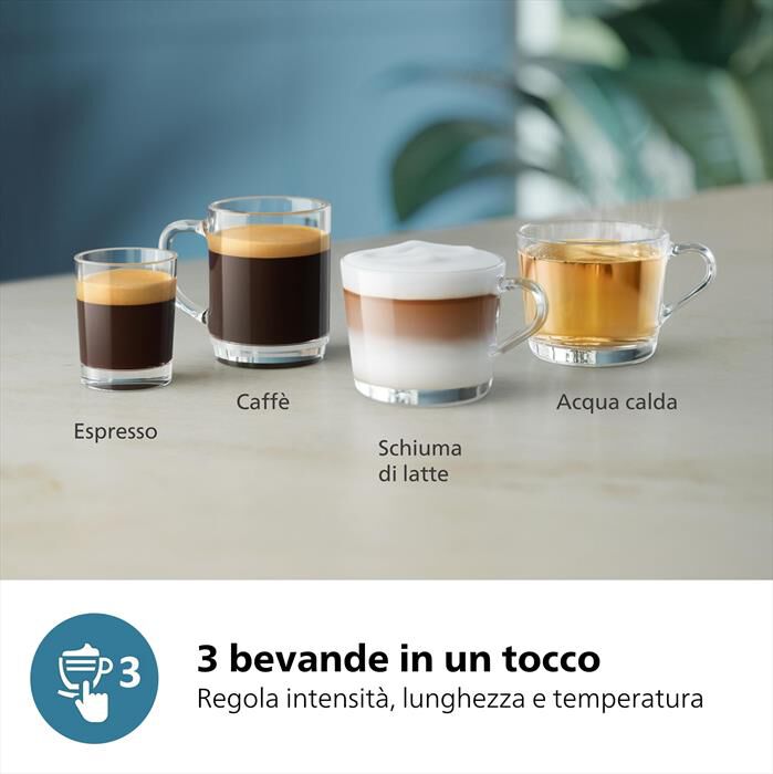 PHILIPS - Macchina da caffè automatica SERIES 800 EP0820/00-nero