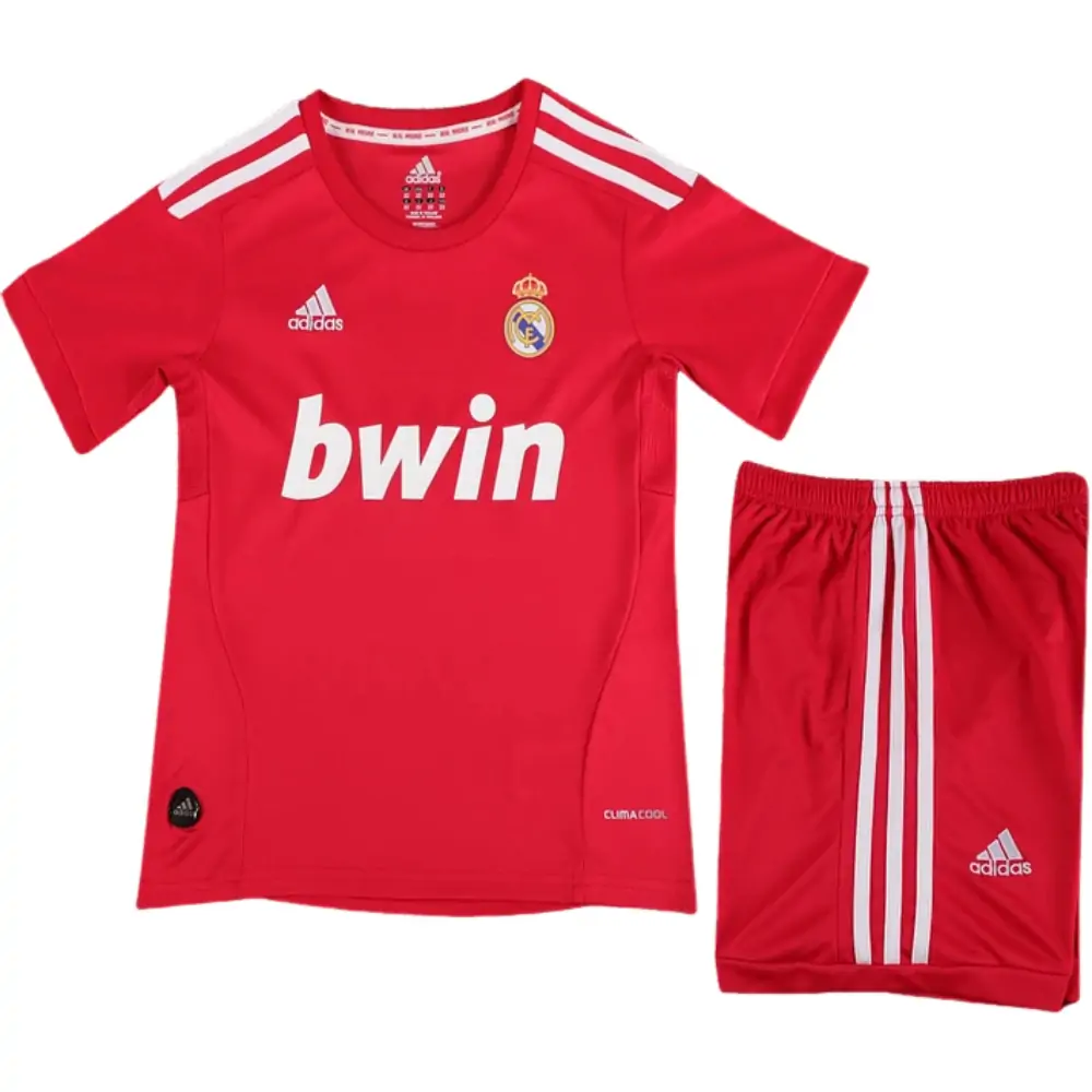 2011-12 Real Madrid Second Away Match Retro Children's Jersey Set - Fans Edition