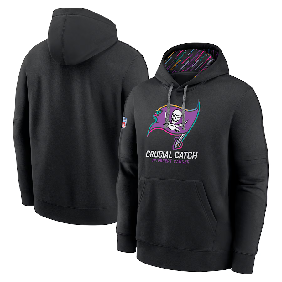 Tampa Bay Buccaneers Crucial Catch Club Men's Hoodie