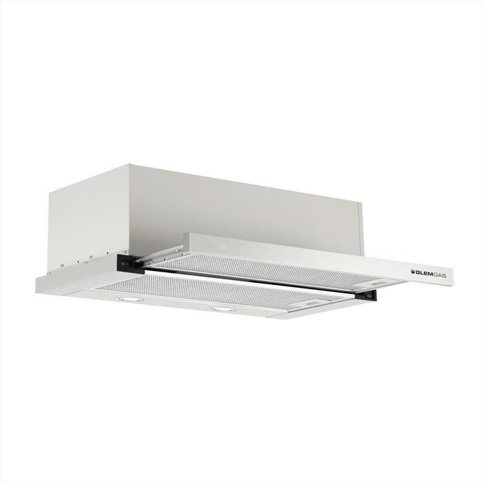 GLEM GAS - Cappa telescopica GHE902IX-INOX