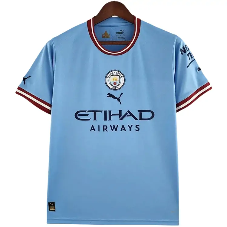 2022/2023 Manchester City Home Football Shirt 1:1 Thai Quality