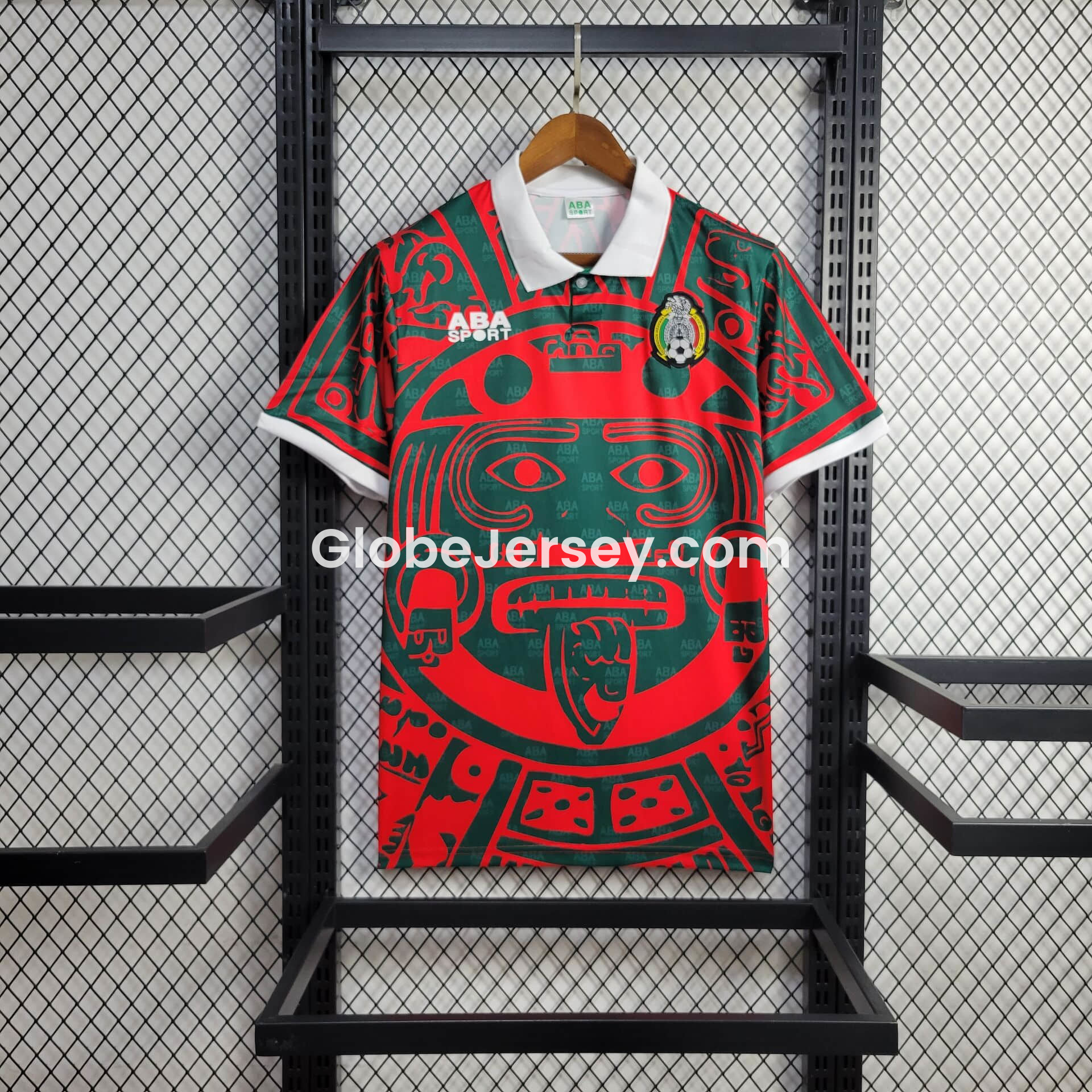 Retro Mexico 1997 Third Red Jersey