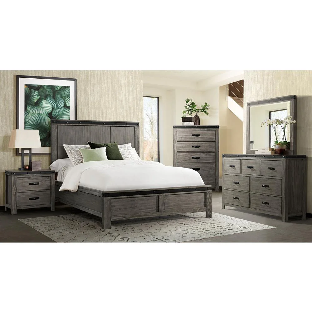 Picket House Furnishings Montauk Queen Panel 6PC Bedroom Set