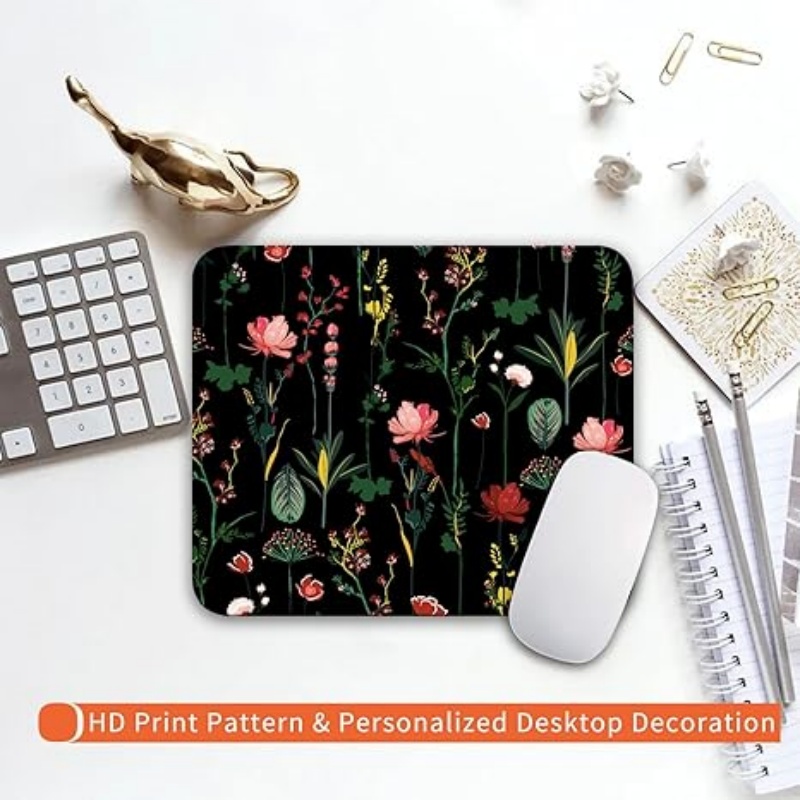 PADARTISAN Square Mouse Pad, Personalized Premium-Textured Custom Mouse Mat Design