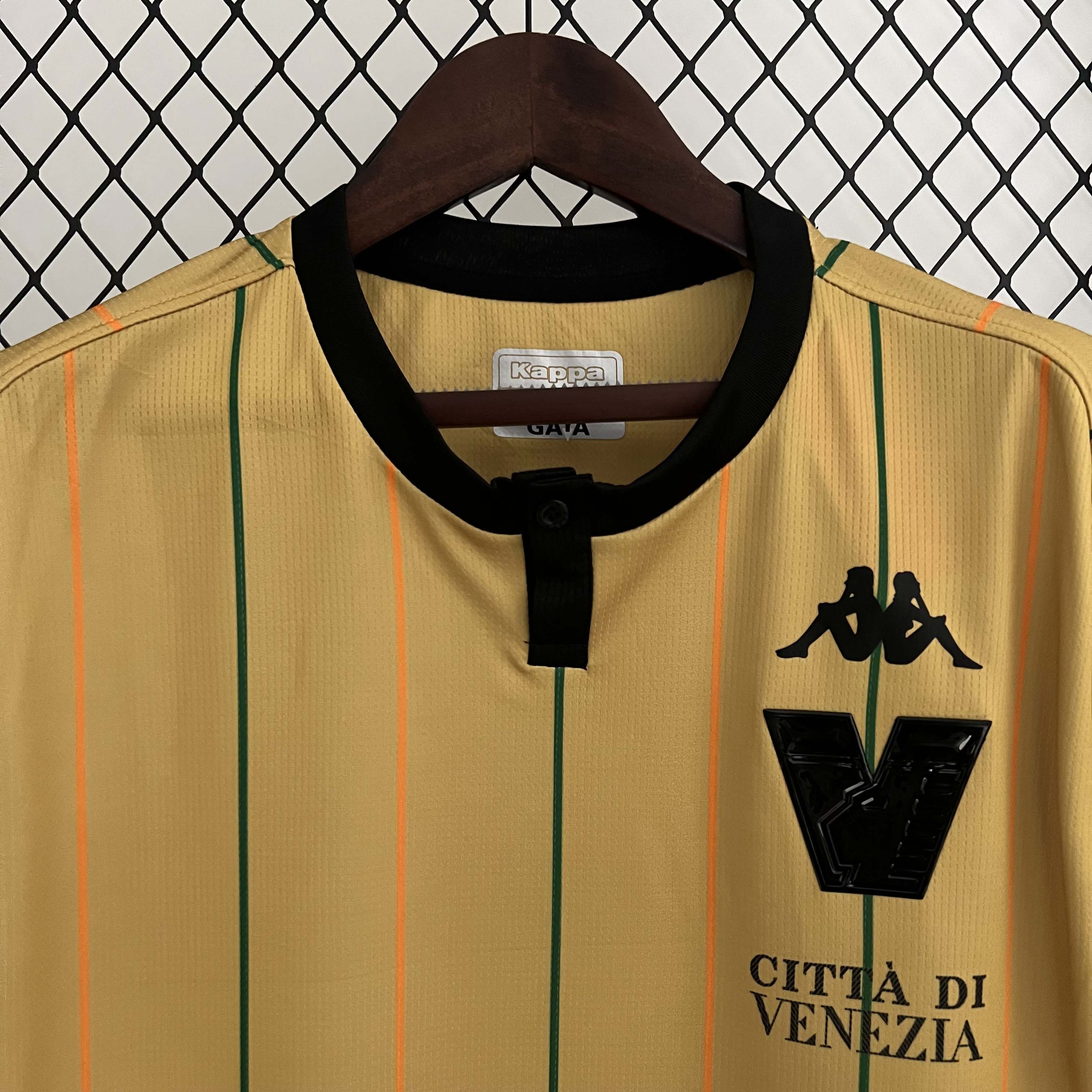 2023/2024 Venezia Training Wear Yellow Football Jersey 1:1 Thai Quality-Fans