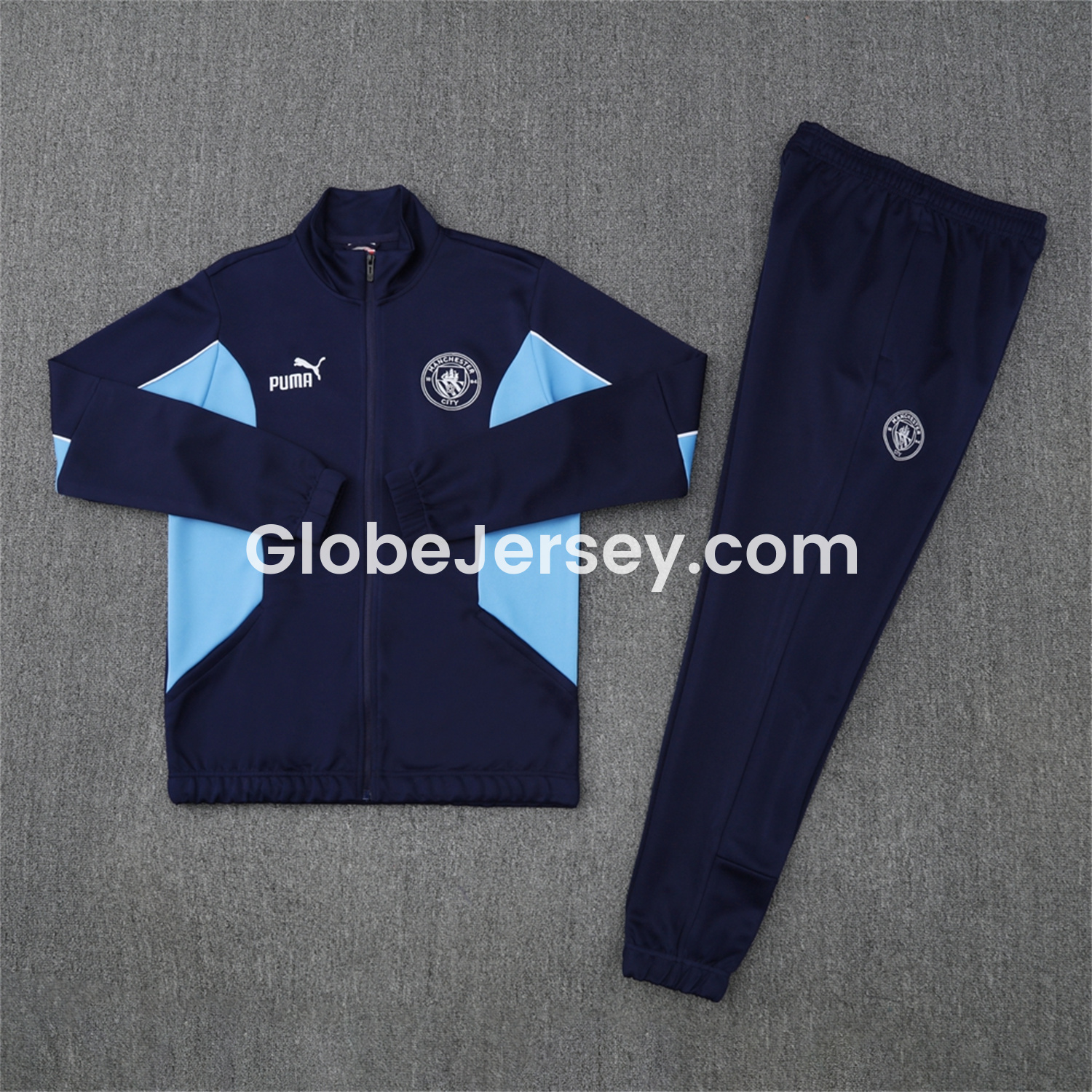 Manchester City 25-26 Jacket Training Tracksuit - Deep Blue Jackets & Pants