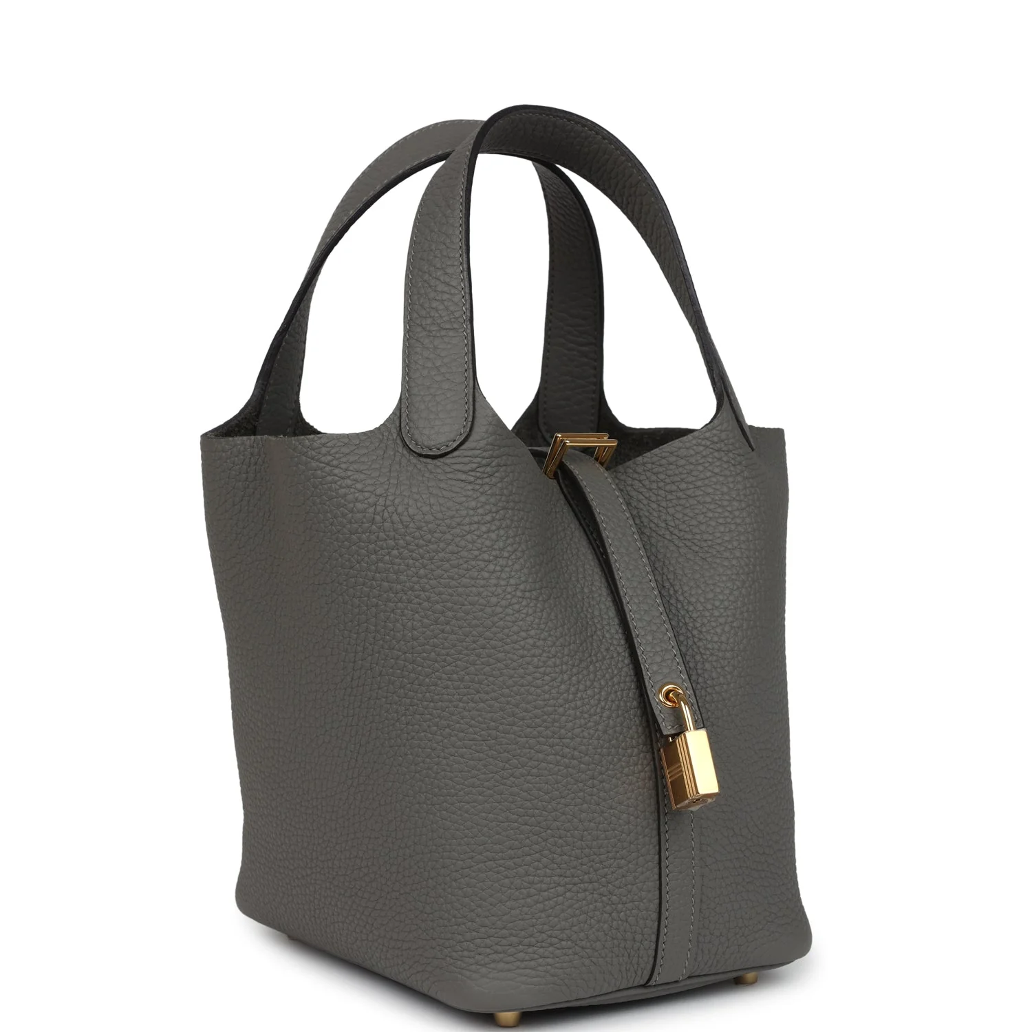 Hermes Picotin Lock 18 Gris Meyer Clemence Gold Hardware