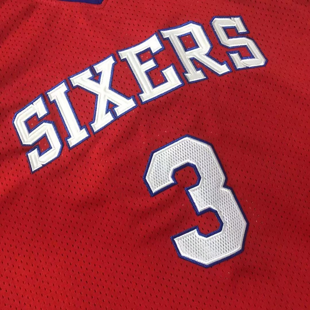 Allen Iverson Philadelphia 76ers Throwback Jersey