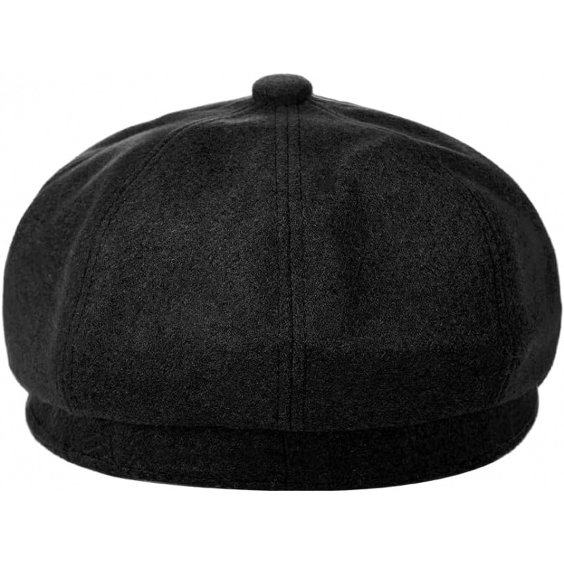 Women's Felt Newsboy Hat Classic Cabbie Beret Cap