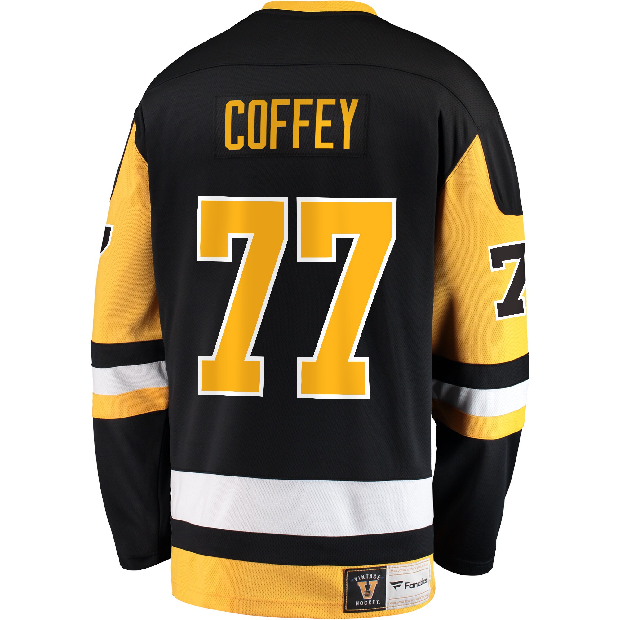 Paul Coffey Pittsburgh Penguins Fanatics Premier Breakaway Retired   Jersey – Black