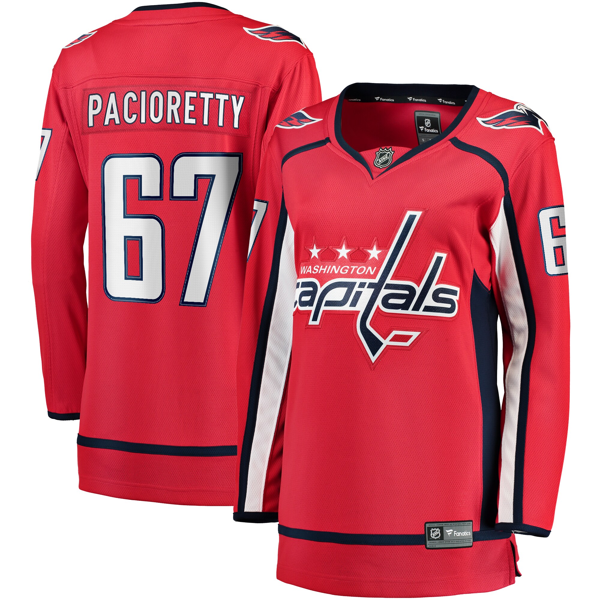 Max Pacioretty Washington Capitals Fanatics Women’s Home Breakaway   Jersey – Red