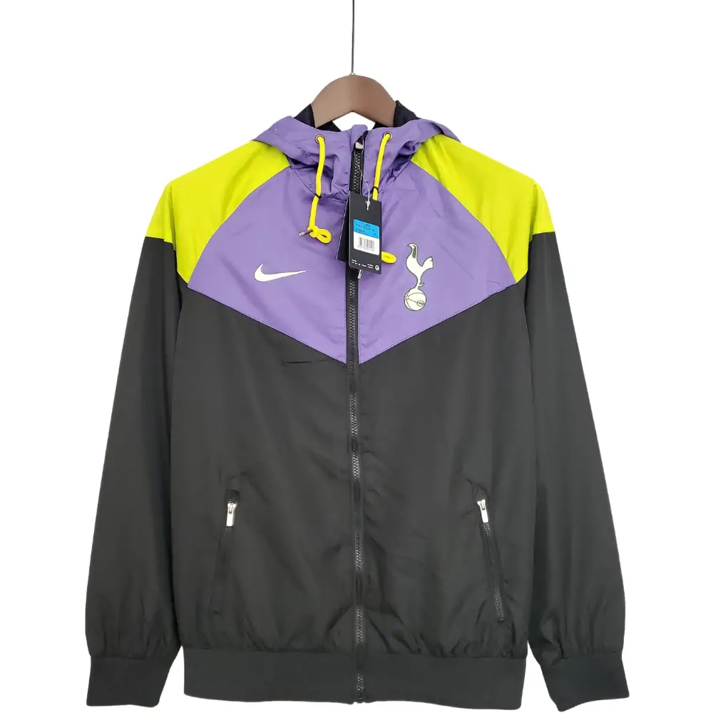 2021/2022 Tottenham Jersey Windbreaker Purple Black - Fans Edition
