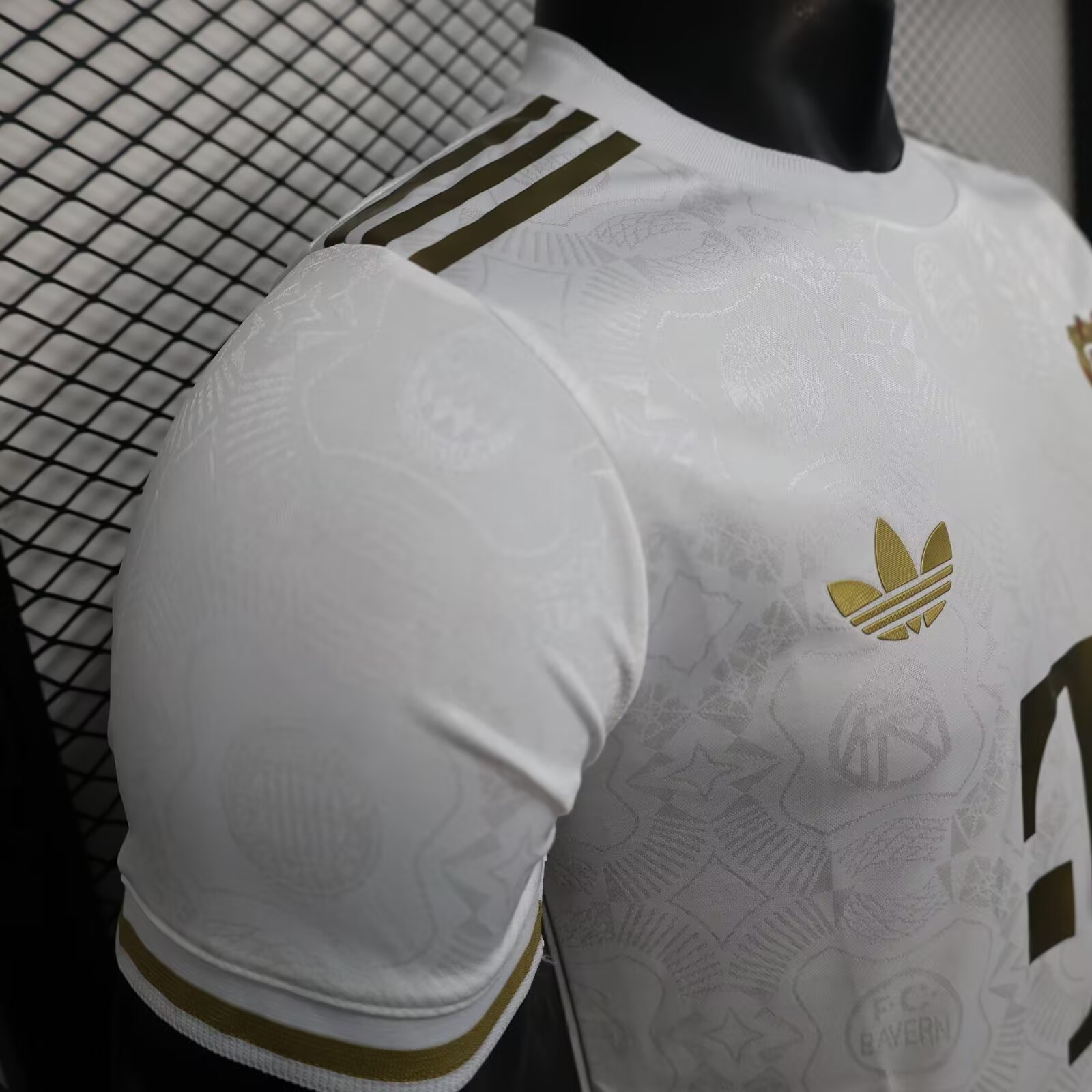 2025-26-New Season-Bayern 125th Anniversary Edition White Jersey-Player Edition